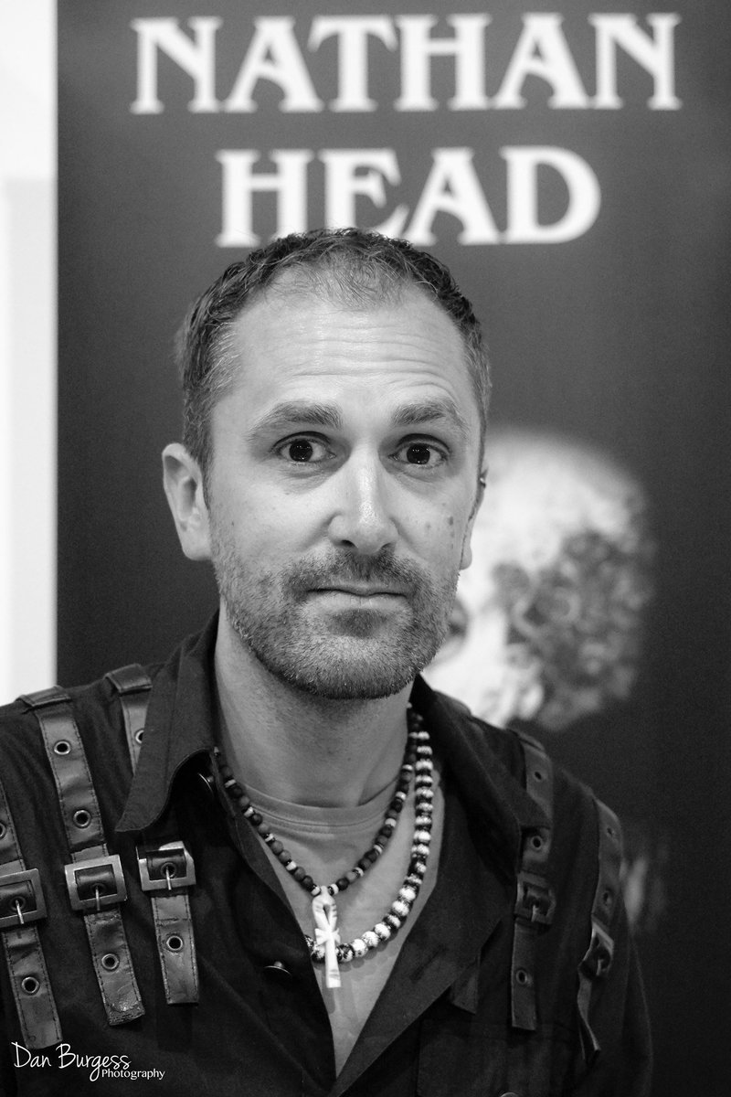 Nathan Head at For The Love Of Horror 2018 - photo by Dan Burgess