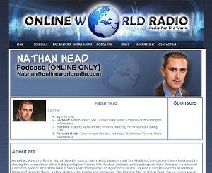 The Showbiz Slot | Online World Radio | Nathan Head