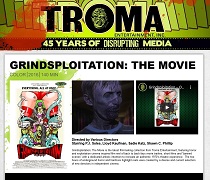 "Grindsploitation" on the official Troma film catalogue website
