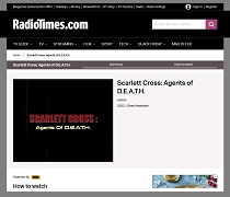 Radio Times - Scarlett Cross Agents Of Death